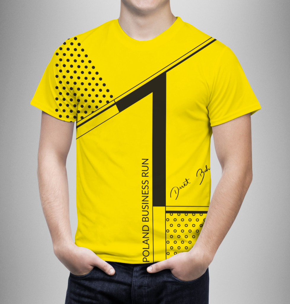 żółta koszulka PBR