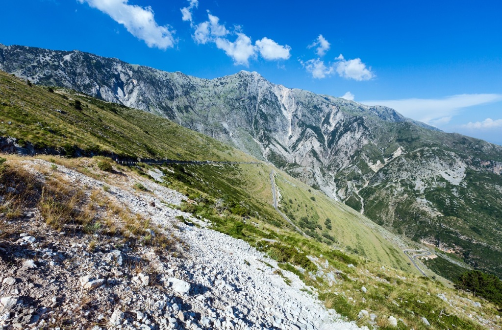 Summer  Llogara pass (Albania)
